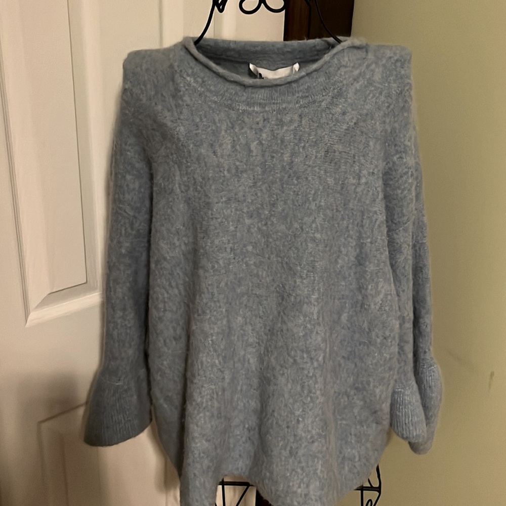 3.1 Phillip Lim light blue Alpaca Wool Sweater SM